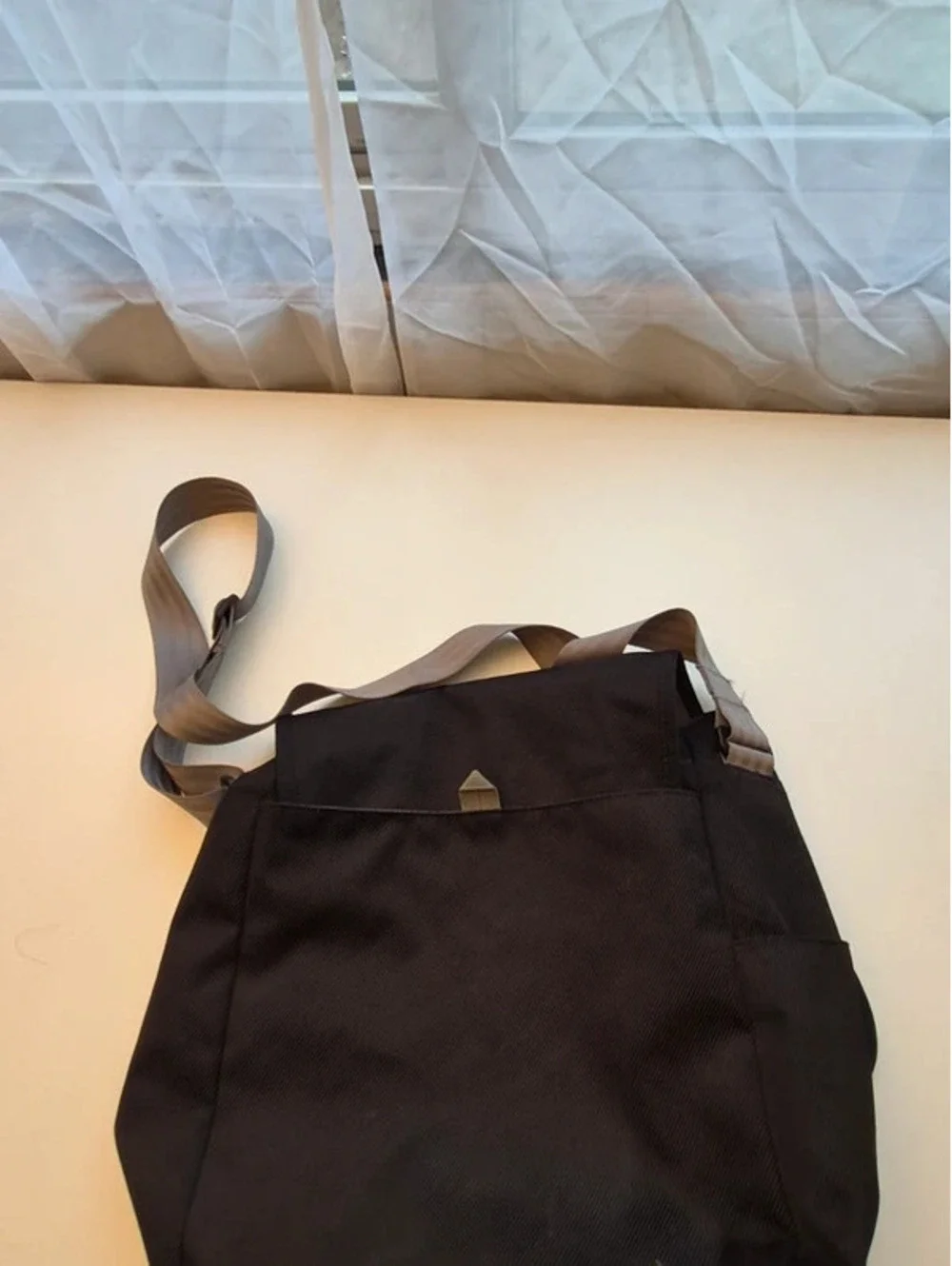 Book laptop diaper makeup Fall go bag!